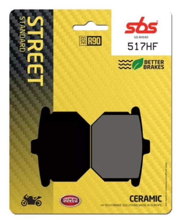 ホンダ CX 500 1978-1980 SBS 焼結フロント ブレーキ パッド 517HF Honda CX 500 1978-1980 SBS Sintered Front Brake Pad 517HF 【並行輸入品】