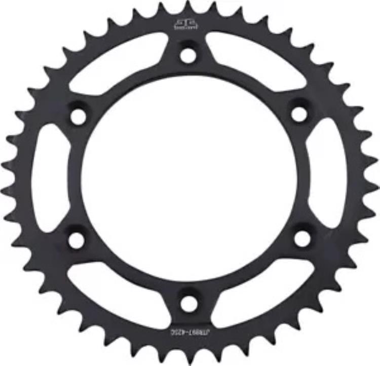KTM EGS 360 1996-1997 JT ブラック リア スプロケット 42T 520 JTR897.42SC- KTM EGS 360 1996-1997 JT Black Rear Sprocket 42T 520 JTR897.42SC- 【並行輸入品】