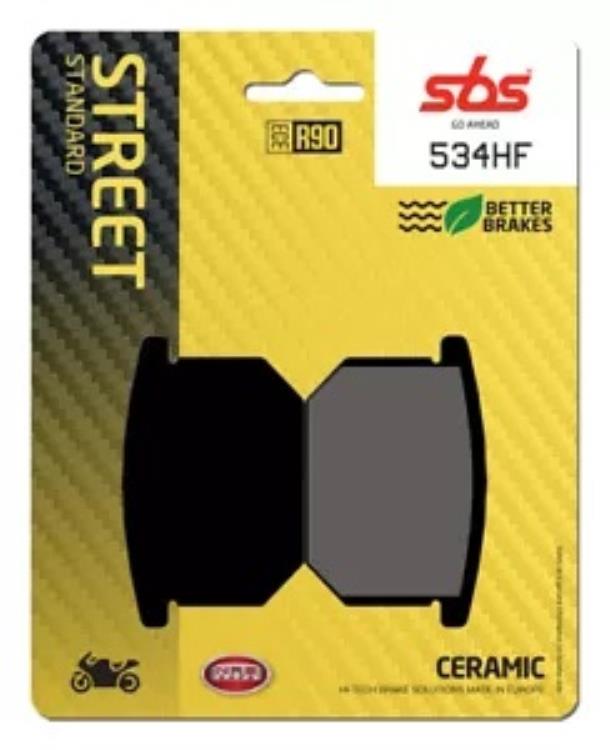 スズキ GT 1100 1980 SBS 焼結フロント ブレーキ パッド 534HF Suzuki GT 1100 1980 SBS Sintered Front Brake Pad 534HF 【並行輸入品】