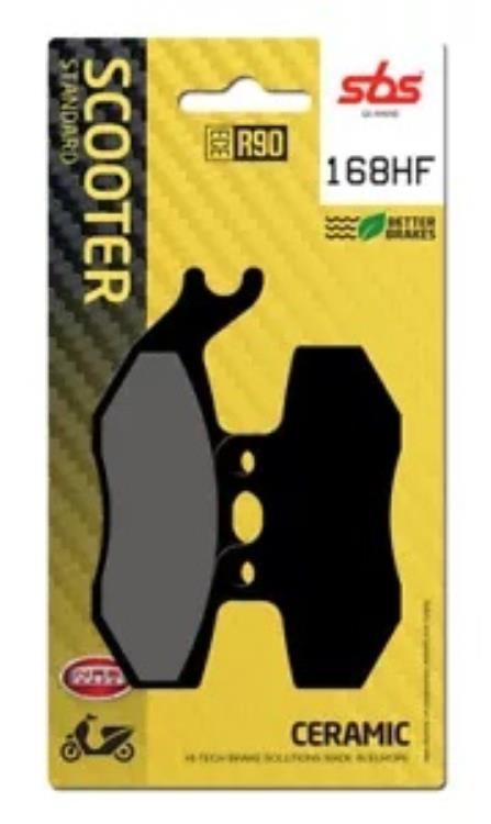 ヤマハ X スーパーモタード 50 2004-2008 SBS シンター フロント ブレーキパッド 168HF- Yamaha X Supermotard 50 2004-2008 SBS Sinter Front Brake Pad 168HF- 【並行輸入品】