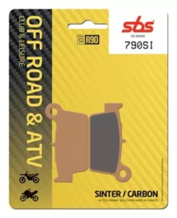 ヤマハ F 450 2003-2015 SBS 焼結リアブレーキパッド 790SI Yamaha F 450 2003-2015 SBS Sintered Rear Brake Pad 790SI 【並行輸入品】