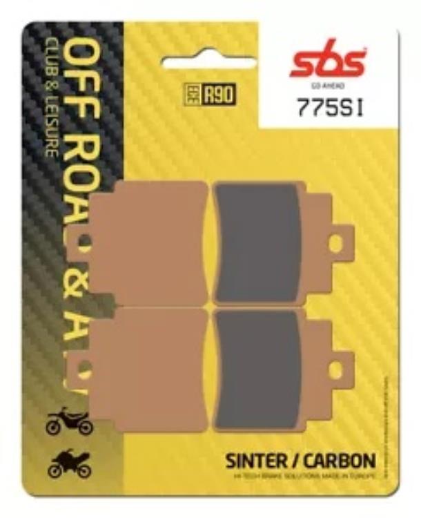 Kymco MXU 250 2006-2014 SBS 焼結リアブレーキパッド 775SI Kymco MXU 250 2006-2014 SBS Sintered Rear Brake Pad 775SI 【並行輸入品】