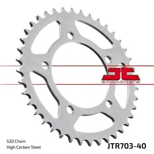 アプリリア ペガソ 650 トレイル 2007-2008 JT ナチュラル リア スプロケット 40T 520 JTR703.40- Aprilia Pegaso 650 Trail 2007-2008 JT Natural Rear Sprocket 40T 520 JTR703.40- 【並行輸入品】
