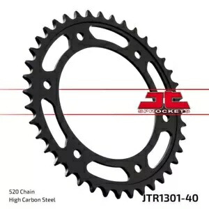 ホンダ CRF 300 L ABS 2023 JT ブラック リア スプロケット 40T 520 JTR1301.40- Honda Crf 300 L ABS 2023 JT Black Rear Sprocket 40T 520 JTR1301.40- 【並行輸入品】