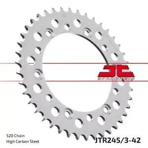 ホンダ FMX 650 2005-2007 JT ナチュラル リア スプロケット 42T 520 Jtr245/3.42- Honda Fmx 650 2005-2007 JT Natural Rear Sprocket 42T 520 Jtr245/3.42- 【並行輸入品】