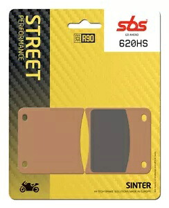 スズキ GSX 750 1989-1997 SBS 焼結フロント ブレーキ パッド 620HS- Suzuki GSX 750 1989-1997 SBS Sintered Front Brake Pad 620HS- 【並行輸入品】
