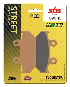 1986-1987 ホンダ F 750 SBS シンター フロント ブレーキ パッド 600HS- 1986-1987 Honda F 750 SBS Sinter Front Brake Pad 600HS- 【並行輸入品】