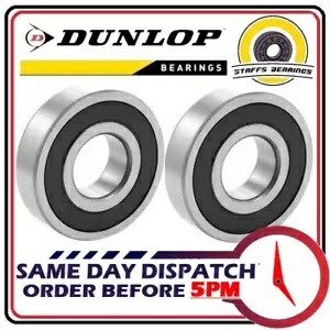 ヤマハ MT-07 リアホイールベアリング x2 ダンロップ FAST P&P に適合 Fits Yamaha MT-07 Rear Wheel Bearings x2 Dunlop FAST P&P 【並行輸入品】