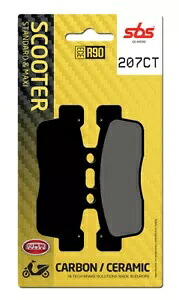 ヤマハ シグナス 125 2010-2011 SBS カーボン フロント ブレーキ パッド 207CT Yamaha Cygnus 125 2010-2011 SBS Carbon Front Brake Pad 207CT 【並行輸入品】
