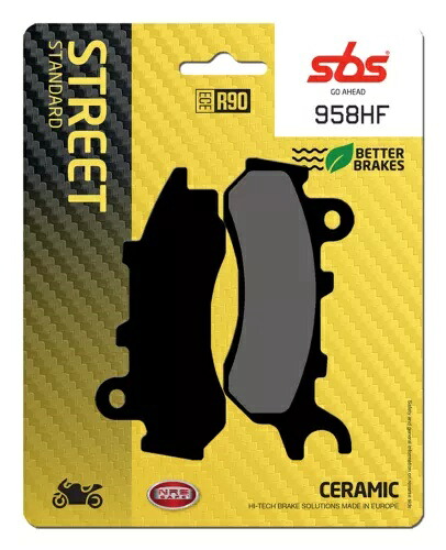 ホンダ F 125 2017-2021 SBS 焼結フロント ブレーキ パッド 958HF Honda F 125 2017-2021 SBS Sintered Front Brake Pad 958HF 【並行輸入品】