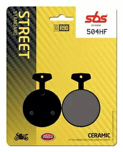 ヤマハ TZ 250 1982-1985 SBS 焼結フロント ブレーキ パッド 504HF Yamaha TZ 250 1982-1985 SBS Sintered Front Brake Pad 504HF 【並行輸入品】