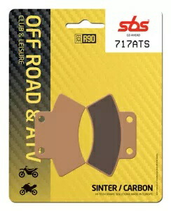 ポラリス スクランブラー 4x4 400 1998 SBS 焼結リア ブレーキ パッド 717ATS Polaris Scrambler 4x4 400 1998 SBS Sintered Rear Brake Pad 717ATS 【並行輸入品】