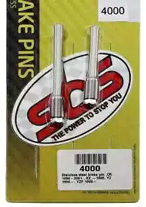 ヤマハ YZ 450 F 2003-2009 SBS ブレーキパッド ピン 4000 Yamaha YZ 450 F 2003-2009 SBS Brake Pad Pins 4000 【並行輸入品】