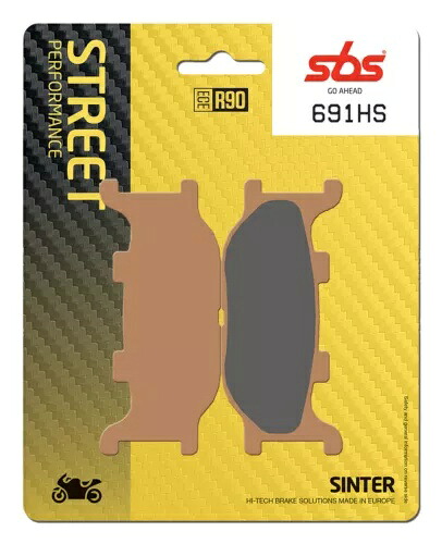 ヤマハ XJ6-S 600 2009-2015 SBS シンタード フロント ブレーキ パッド 691HS- Yamaha XJ6-S 600 2009-2015 SBS Sintered Front Brake Pad 691HS- 【並行輸入品】