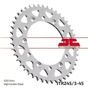 ホンダ XR 250 R 1982-1989 JT ナチュラル リア スプロケット 45T 520 Jtr245/3.45- Honda XR 250 R 1982-1989 JT Natural Rear Sprocket 45T 520 Jtr245/3.45- 【並行輸入品】