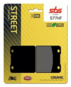 スズキ Cavalcade 1400 1987-1988 SBS 焼結リアブレーキパッド 577HF Suzuki Cavalcade 1400 1987-1988 SBS Sintered Rear Brake Pad 577HF 【並行輸入品】