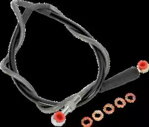 Moose ステンレス鋼 PVC コーティング編組フロント ブレーキ ライン KTM 200 EXC 00-05 Moose Stainless Steel PVC Coated Braided Front Brake Line KTM 200 EXC 00-05 【並行輸入品】