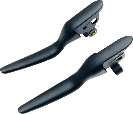 HD ブラック ケーブル クラッチ ブレーキ LSR レバー セット ハーレー ロード グライド 21-23 HD Black Cable Clutch Brake LSR Lever Set Harley Road Glide 21-23 【並行輸入品】