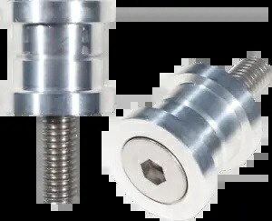 SM クローム 1 インチ Al ハンドルバー ライザー ブッシュ ペア ソフテイル スプリンガー CVO 09 用 SM Chrome 1in Al Handlebar Riser Bushing Pair for Softail Springer CVO 09 【並行輸入品】