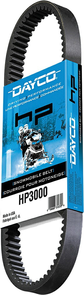 Dayco HP 高性能ドライブベルト ヤマハ SL433 72-74用 Dayco HP High Performance Drive Belt for Yamaha SL433 72-74 【並行輸入品】