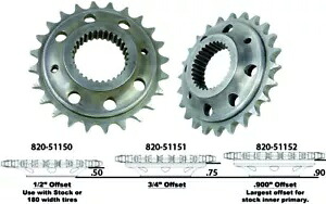 HD 0.75インチ オフセット 6SD チェーン変換スプロケット 24T ダイナ ファット ボブ 08-17 HD .75in Offset 6sd Chain Conversion Sprocket 24T Dyna Fat Bob 08-17 【並行輸入品】