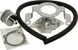 HD コンプリート エア クリーナー ブリーザー ブラケット キット ハーレー バッドボーイ 95-97 HD Complete Air Cleaner Breather Bracket Kit Harley Bad Boy 95-97 【並行輸入品】