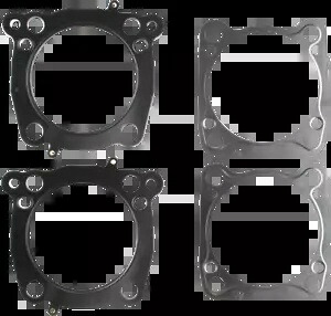 CM 油冷シリンダー .03 ヘッド .014 ベースガスケット 4.25 インチ デラックス 2018-2020 CM Oil Cooled Cylinder .03 Head .014 Base Gasket 4.25in Deluxe 2018-2020 【並行輸入品】