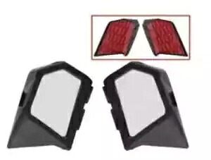 SP1 ブラックサイドビューミラーペア Polaris RMK KHAOS 850 165 2.75in 22用 SP1 Black Side View Mirror Pair for Polaris RMK KHAOS 850 165 2.75in 22 【並行輸入品】