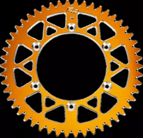 Fire Power アルミ リア スプロケット オレンジ 520 46 歯 KTM 525 XC 06-07 Fire Power Aluminum Rear Sprocket Orange 520 46 Tooth KTM 525 XC 06-07 【並行輸入品】