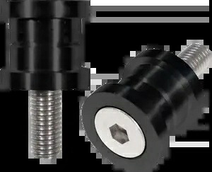 SM ブラック 1 インチ Al ハンドルバー ライザー ブッシング ペア ダイナ スーパー グライド 95-10 用 SM Black 1in Al Handlebar Riser Bushing Pair for Dyna Super Glide 95-10 【並行輸入品】
