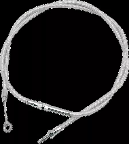 Motion Pro 編組 SS クラッチケーブル 69.5 インチ ハーレー ソフテイル 87-90 用 Motion Pro Braided SS Clutch Cable 69.5in for Harley Softail 87-90 【並行輸入品】