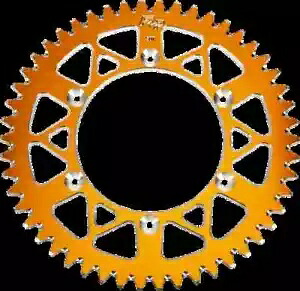 Fire Power アルミ リア スプロケット オレンジ 520 51 歯 KTM 525 XCW 07 Fire Power Aluminum Rear Sprocket Orange 520 51 Tooth KTM 525 XCW 07 【並行輸入品】