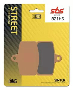 Derbi Nude 125 2005-2008 SBS 焼結フロント ブレーキ パッド 821HS- Derbi Nude 125 2005-2008 SBS Sintered Front Brake Pad 821HS- 【並行輸入品】