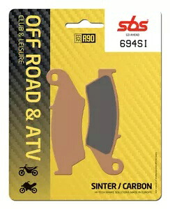 スズキ V、W、X 350 1997-1999 SBS シンター フロント ブレーキ パッド 694SI- Suzuki V,W,X 350 1997-1999 SBS Sinter Front Brake Pad 694SI- 【並行輸入品】