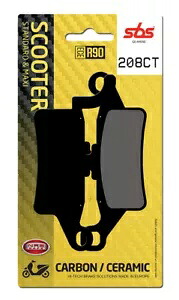 ヤマハ ズマ 125 2009-2011 SBS カーボン フロント ブレーキ パッド 208CT- Yamaha Zuma 125 2009-2011 SBS Carbon Front Brake Pad 208CT- 【並行輸入品】