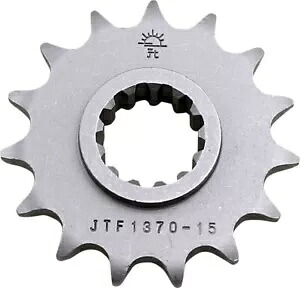 ホンダ CBR1000 RR-R ABS 2020 JT ナチュラル フロント スプロケット 15T 525 JTF1370.15 Honda CBR 1000 RR-R ABS 2020 JT Natural Front Sprocket 15T 525 JTF1370.15 【並行輸入品】