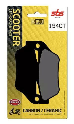 ヤマハ XMAX 125 2006-2009 SBS カーボン フロント ブレーキ パッド 194CT Yamaha XMAX 125 2006-2009 SBS Carbon Front Brake Pad 194CT 【並行輸入品】