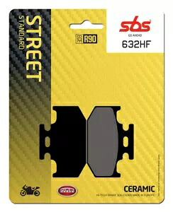 ヤマハ FZ25 250 2019 SBS 焼結リアブレーキパッド 632HF Yamaha FZ25 250 2019 SBS Sintered Rear Brake Pad 632HF 【並行輸入品】