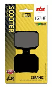 プジョー シティスター 50 2014-2016 SBS シンタード フロント ブレーキ パッド 157HF- Peugeot Citystar 50 2014-2016 SBS Sintered Front Brake Pad 157HF- 【並行輸入品】