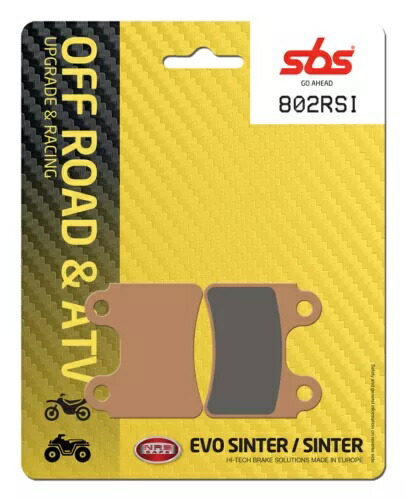 ガス Txt 300 2004-2006 SBS レーシング シンター ブレーキ パッド フロント 802RSI- Gas Txt 300 2004-2006 SBS Racing Sinter Brake Pad Front 802RSI- 【並行輸入品】