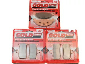 ブレーキパッド フロント & リア ヤマハ XP 500 T-Max (非 ABS モデル) 2008-2011 用 Brake Pads Front & Rear For Yamaha XP 500 T-Max (Non ABS Models) 2008-2011 【並行輸入品】
