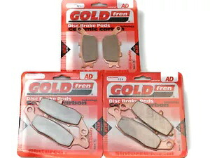 ブレーキパッド フロント & リア スズキ GSF 650 S フェアード バンディット ABS 2005-2006 Brake Pads Front & Rear For Suzuki GSF 650 S Faired Bandit ABS 2005-2006 【並行輸入品】