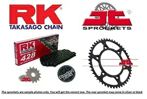 RK チェーンと JT スプロケット ホンダ TRX90 Fourtrax 93-08用 RK Chain and JT Sprockets For Honda TRX90 Fourtrax 93-08 【並行輸入品】