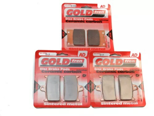 Goldfren ブレーキパッド フロント & リア スズキ GSXR 750 J/K/L/M/WN/WP 1988-1993 Goldfren Brake Pads Front & Rear For Suzuki GSXR 750 J/K/L/M/WN/WP 1988-1993 【並行輸入品】