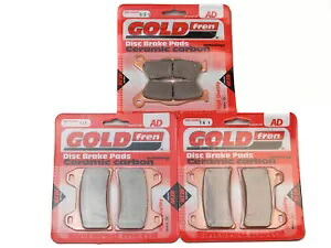 Goldfren ブレーキパッド フロント & リア KTM 1290 スーパー アドベンチャー T 2017-2021 Goldfren Brake Pads Front & Rear For KTM 1290 Super Adventure T 2017-2021 【並行輸入品】