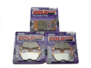 Goldfren S33 ブレーキパッド フロント & リア Bmw R1100 RT (スポーク ホイール) 1994-2001 Goldfren S33 Brake Pads Front & Rear For Bmw R1100 RT (Spoke wheel) 1994-2001 【並行輸入品】