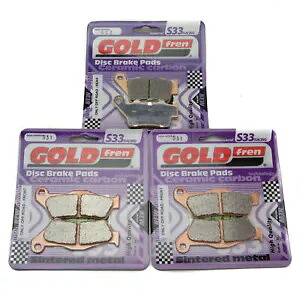 Goldfren S33 ブレーキパッド フロント & リア Bmw F 850 GS 2016-2019用 Goldfren S33 Brake Pads Front & Rear For Bmw F 850 GS 2016-2019 【並行輸入品】