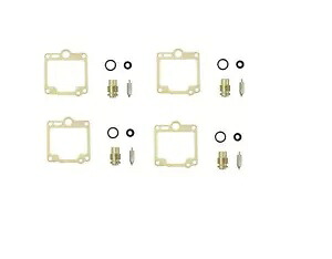 4x キャブ キャブレター修理キット ヤマハ XJ 600 1989 用 4x Carb Carburettor Repair Kit For Yamaha XJ 600 1989 【並行輸入品】
