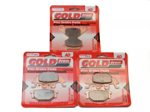 Goldfren ブレーキパッド フロント & リア Tgb Blade 450 SE (4x4) 2010-2011 用 Goldfren Brake Pads Front & Rear For Tgb Blade 450 SE (4x4) 2010-2011 【並行輸入品】