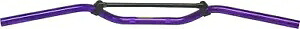 ハンドルバー アルミニウム パープル 2.50インチ ライズ ブレース付き MX バイク Handlebar Aluminium Purple 2.50\